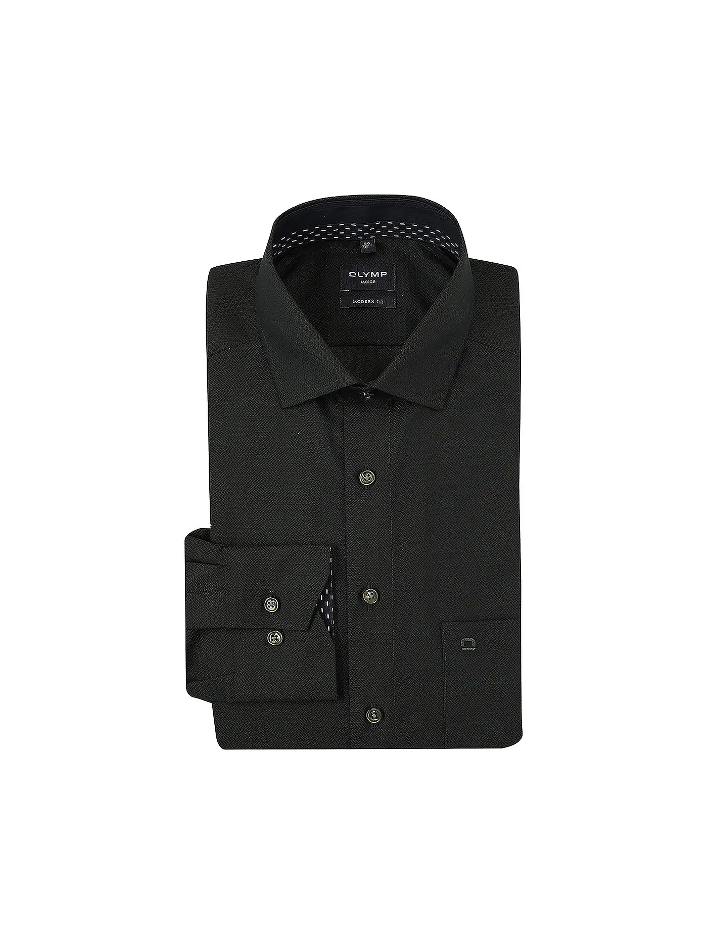 OLYMP | Hemd Modern Fit | schwarz